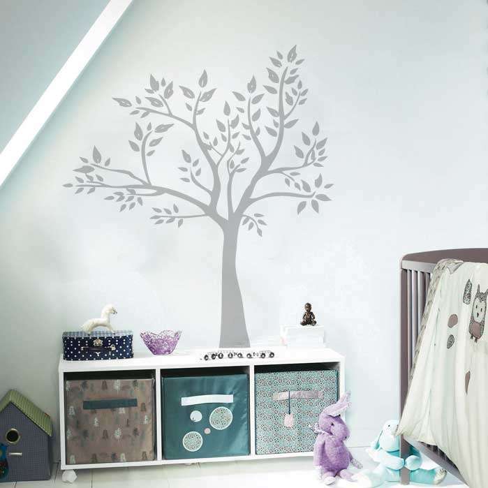 Beautiful Olive tree for any room vinyl wall Vinyl wall art decal kids babies girls wall decor black