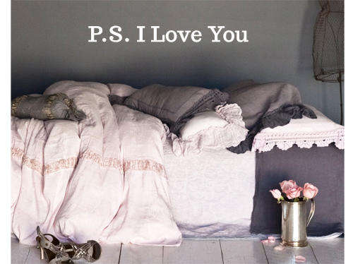 PS. I love you Vinyl Wall Art Sticker Decal Vinyl Interior Decor