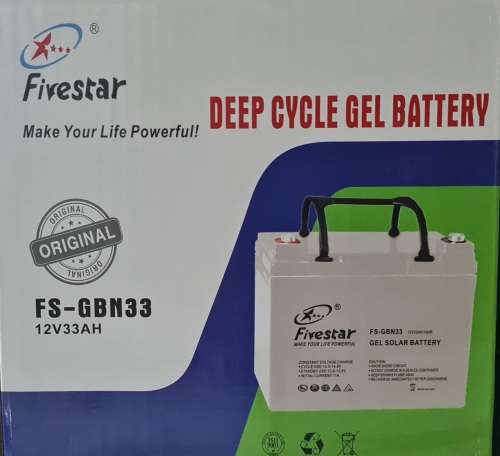 Deep Cycle Gel Battery 12v 33ah