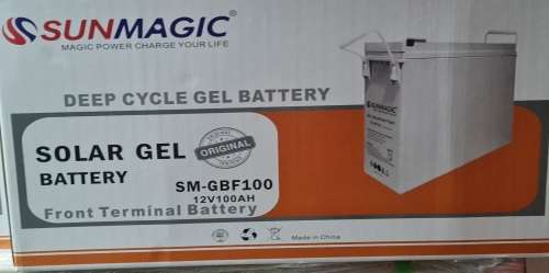 Deep Cycle Gel Battery 12v 100ah GREY