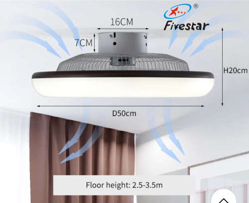 Ceiling Fan Light (White)