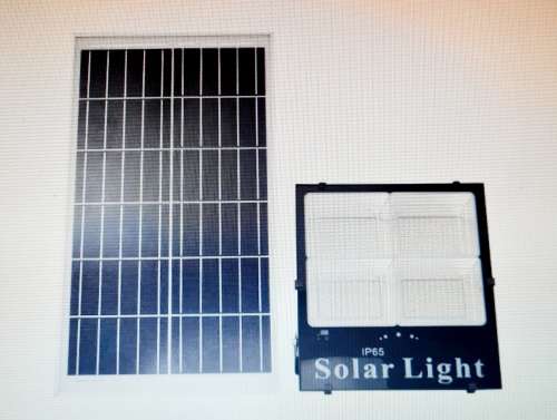 200W Solar Flood Light and Solar Panel