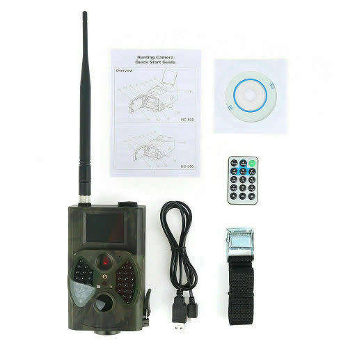 HC-300M HD Hunting Trail Digital Animal Camera IR Night Vision Video 1080P GPRS