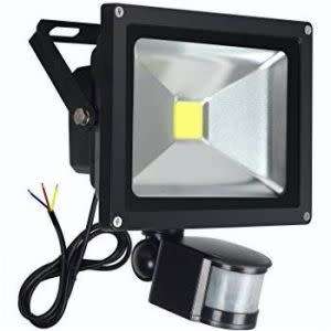 30W LED Flood Light LED - Outdoor Light With Motion Sensor 240V - GREY COLOR