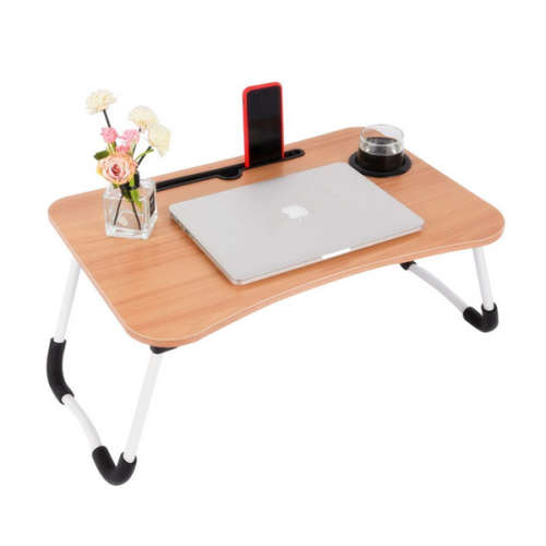 Folding Small Table Lazy Bed Table Desk Folding Computer Desk