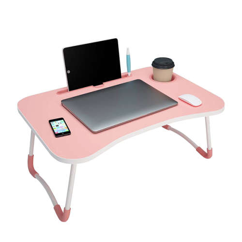 Folding Small Table Lazy Bed Table Desk Folding Computer Desk