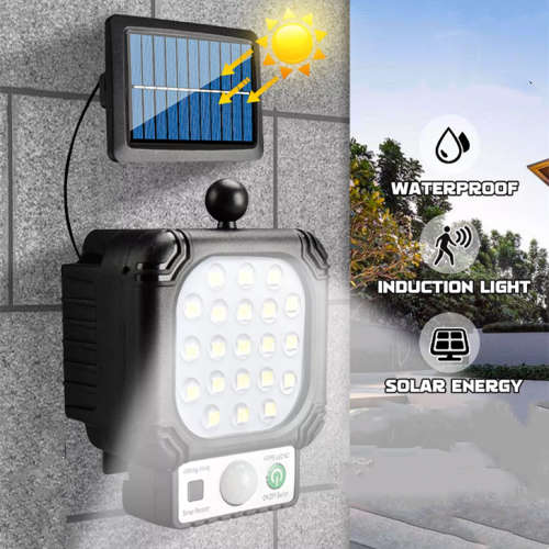 Solar Light Outdoor LED Human Body Induction Light Household Garden Light