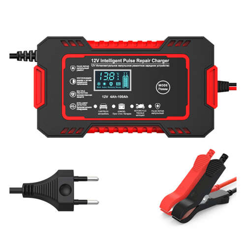 12V 6A Battery Charger Auto Battery Pulse Repair Charger Intelligent