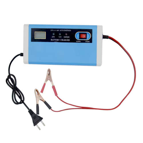 Battery Charger LCD Display Car Charger Power Pulse Repair 12-24V