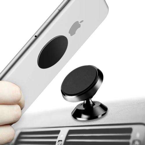 360 Degree Magnetic Phone Car Console Holder Universal Magnet Mobile Phone Mount Car Mobile Holder