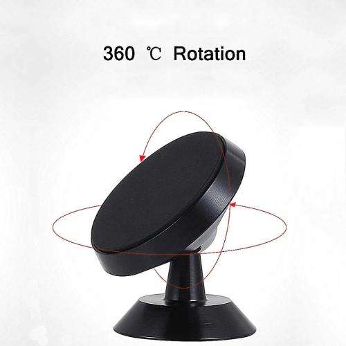 360 Degree Magnetic Phone Car Console Holder Universal Magnet Mobile Phone Mount Car Mobile Holder