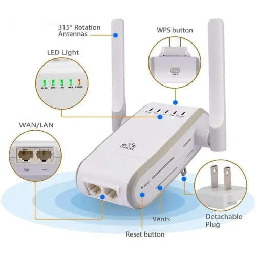 Wifi Ranger Extender Repeater 300M Wifi Wireless Signal Amplifier Expander Wifi Signal Booster
