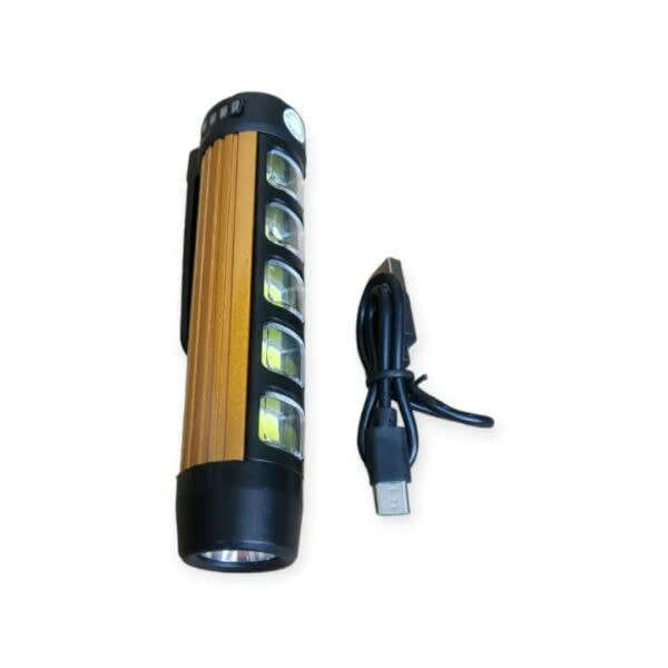 Rechargeable Work Light + Flashlight + Warning Light