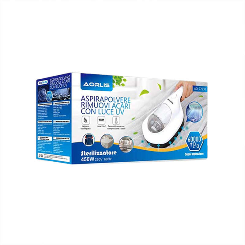 Anti-Dust Mite Vacuum Cleaner Uv Disinfection Steamer Cleaner