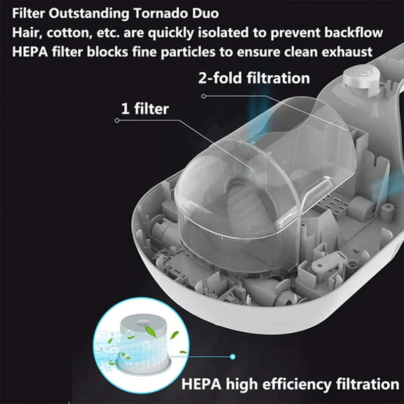 Anti-Dust Mite Vacuum Cleaner Uv Disinfection Steamer Cleaner