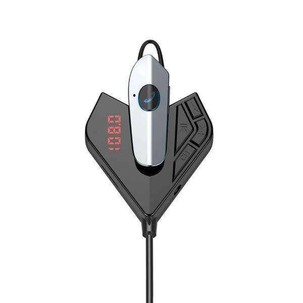 Bluetooth Hands-Free Headset With Car Charger And Car Mp3 Player