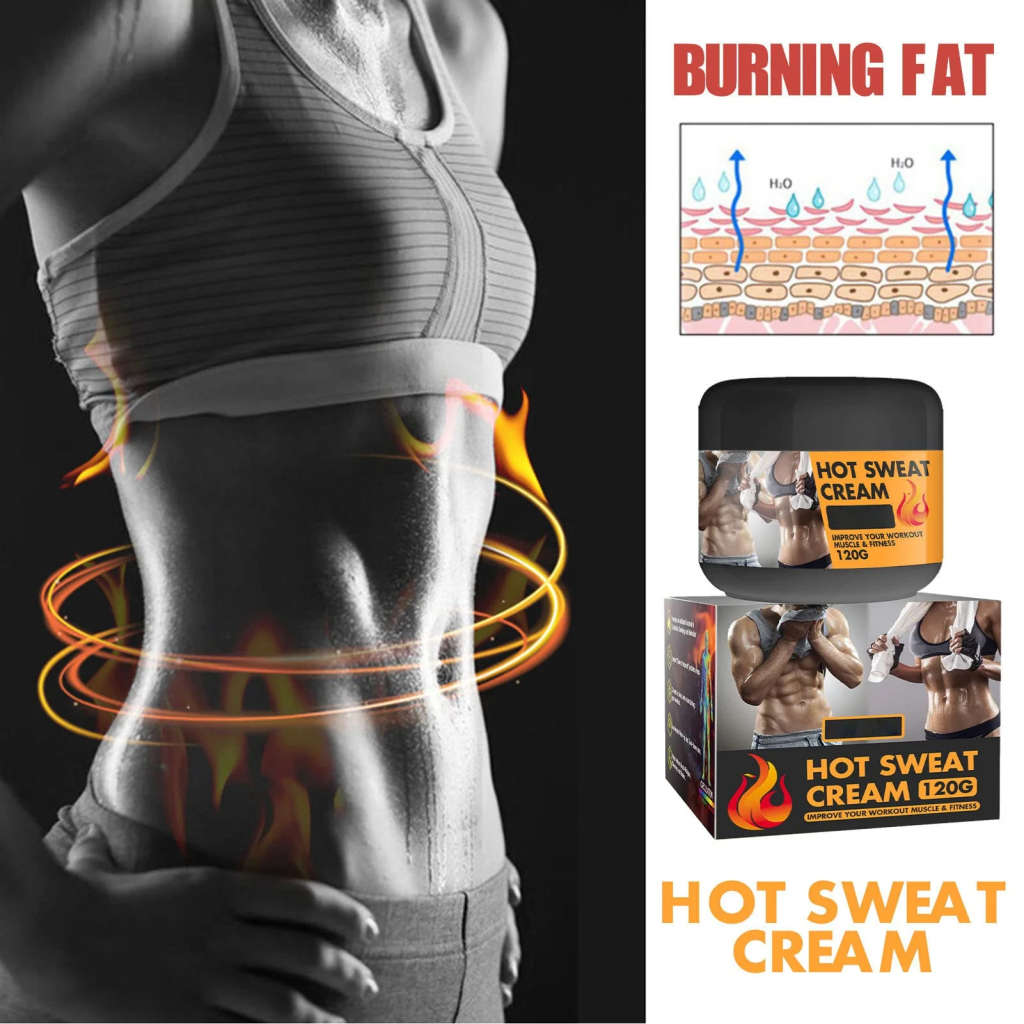 Dogram Heavy Sweat Cream Abdominal Training Cream Cellulite Abdominal Fat Burning Fittes Bodybuildin