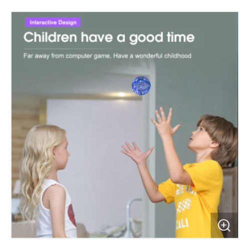 Flying Ball Toy 3 Colors Mini Flying Ball With 360° Flying Hover Ufo Ball