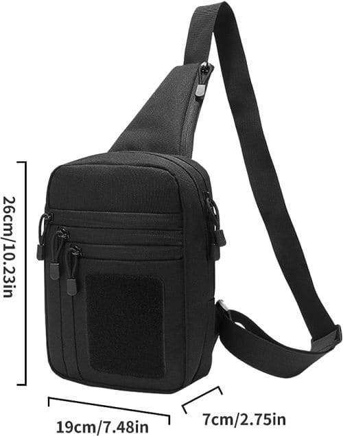 An Attractive Waterproof Chest Bag With Multiple Pockets For Leisure Travel