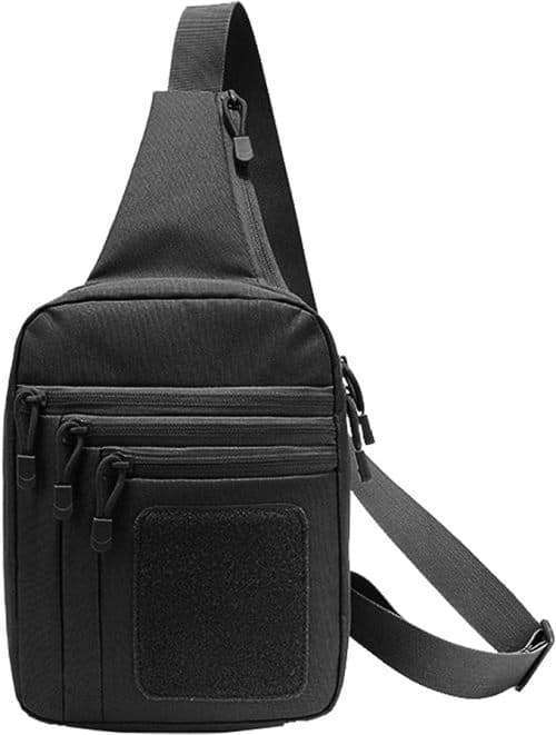 An Attractive Waterproof Chest Bag With Multiple Pockets For Leisure Travel