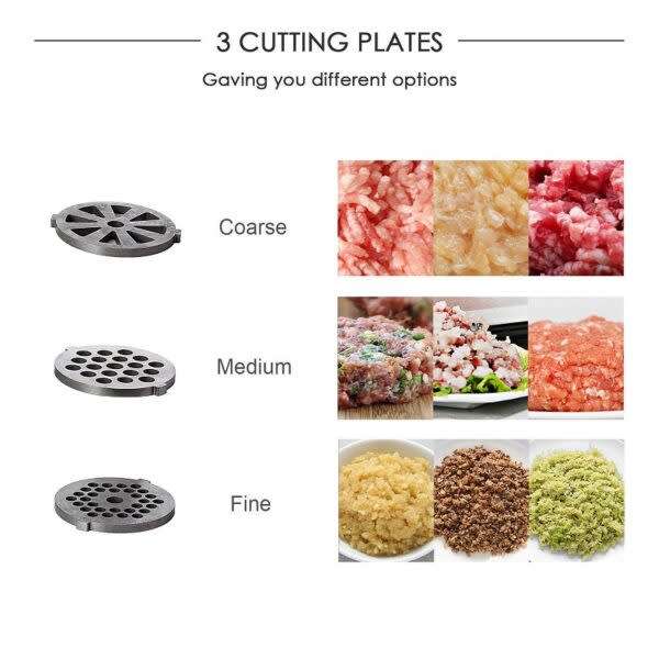 Electric Meat Grinder Sausage Stuffing Machine 1800W