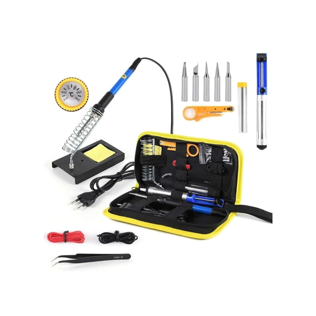 Convenient Soldering Iron Temperature Is Adjustable, Soldering Iron Rework Station Kit Handle Hot Pe