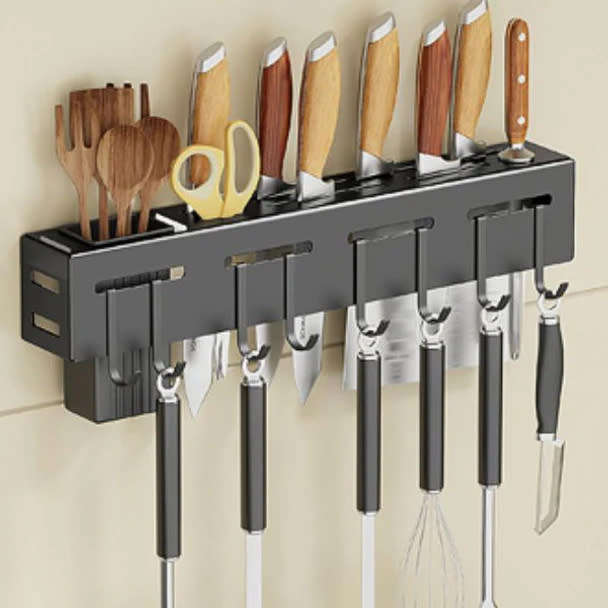 Useful Wall-Mounted Cutlery Rack