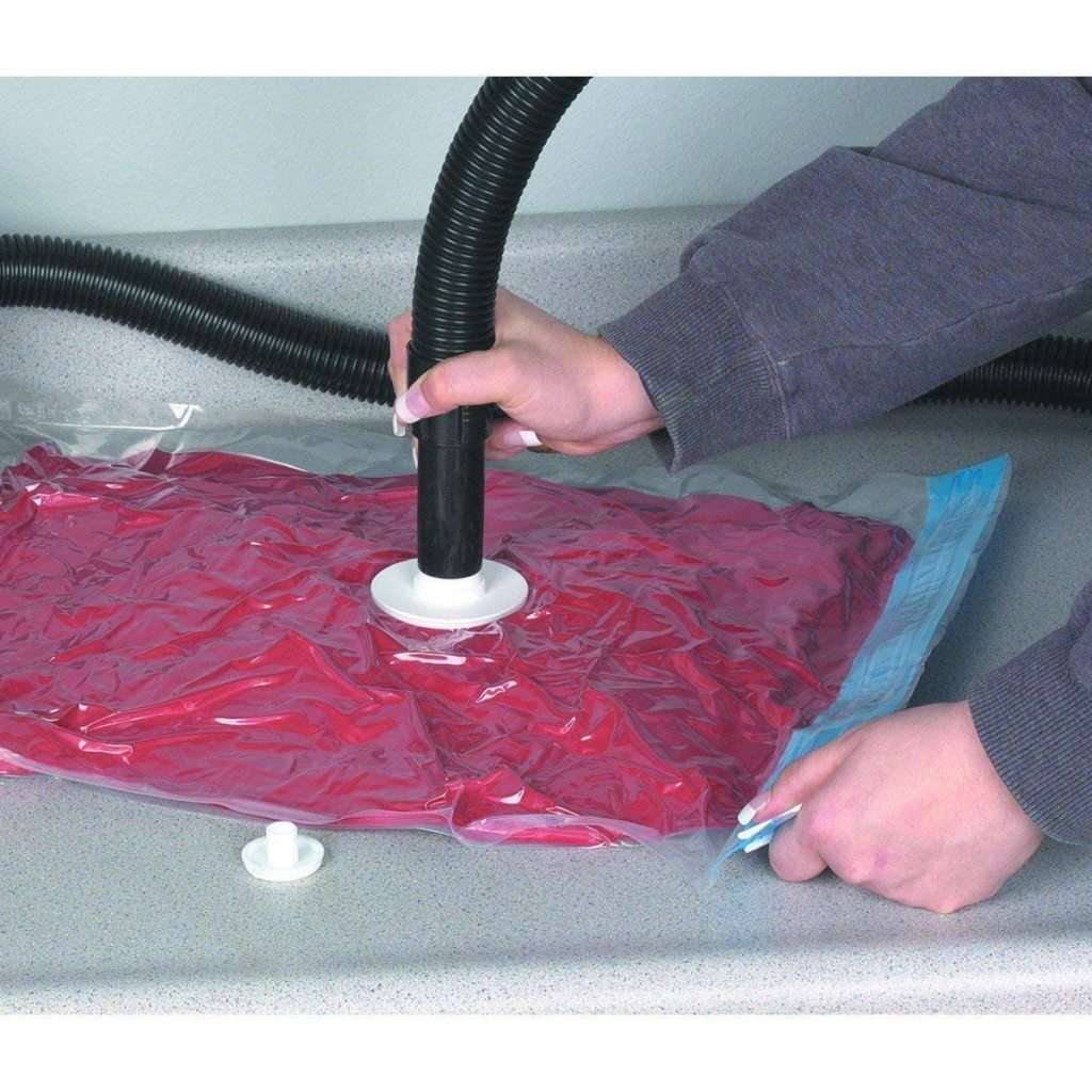 Reusable Self-Sealing Vacuum Storage Space Saving Bags For Home And Travel Sealed Compression Bags