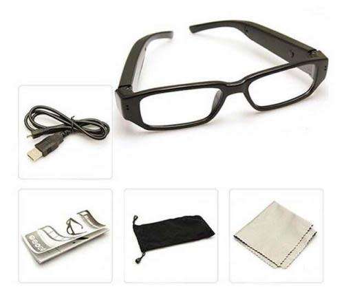 Hd Mini Spy Camera Glasses Hidden Glasses