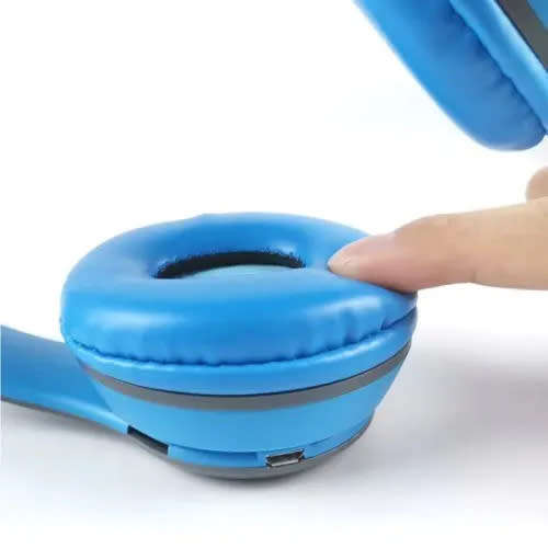 Super Cool Bluetooth Headset, Wireless Headset, Folding Headset (Random Color)