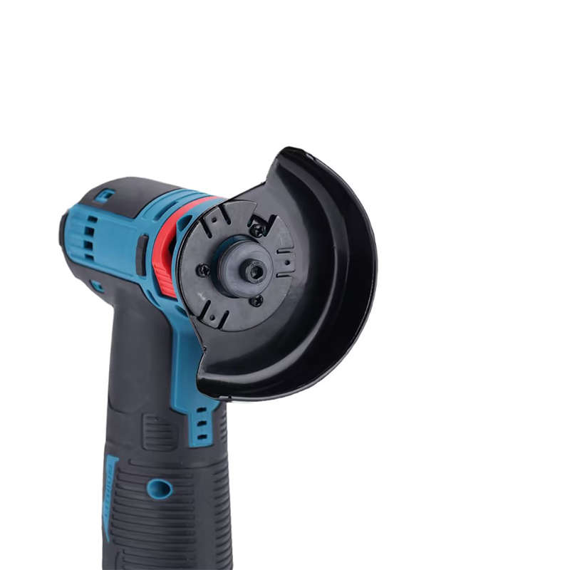 Portable Lithium Rechargeable Electric Angle Grinder With Two Batteries