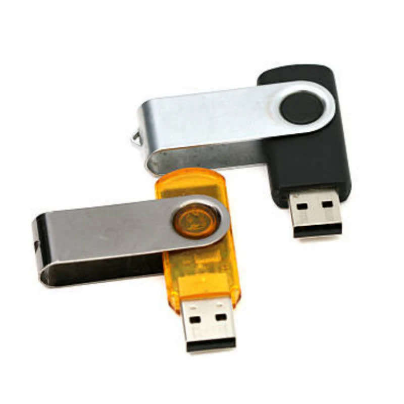 4Gb Rotating Model Usb 2.0 Flash Stick Drive Storage (Random Colors)