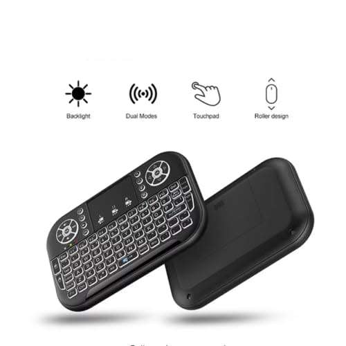 Portable Combo Mini Wireless Keyboard 2.4Ghz Remote Control Keyboard With Touchpad
