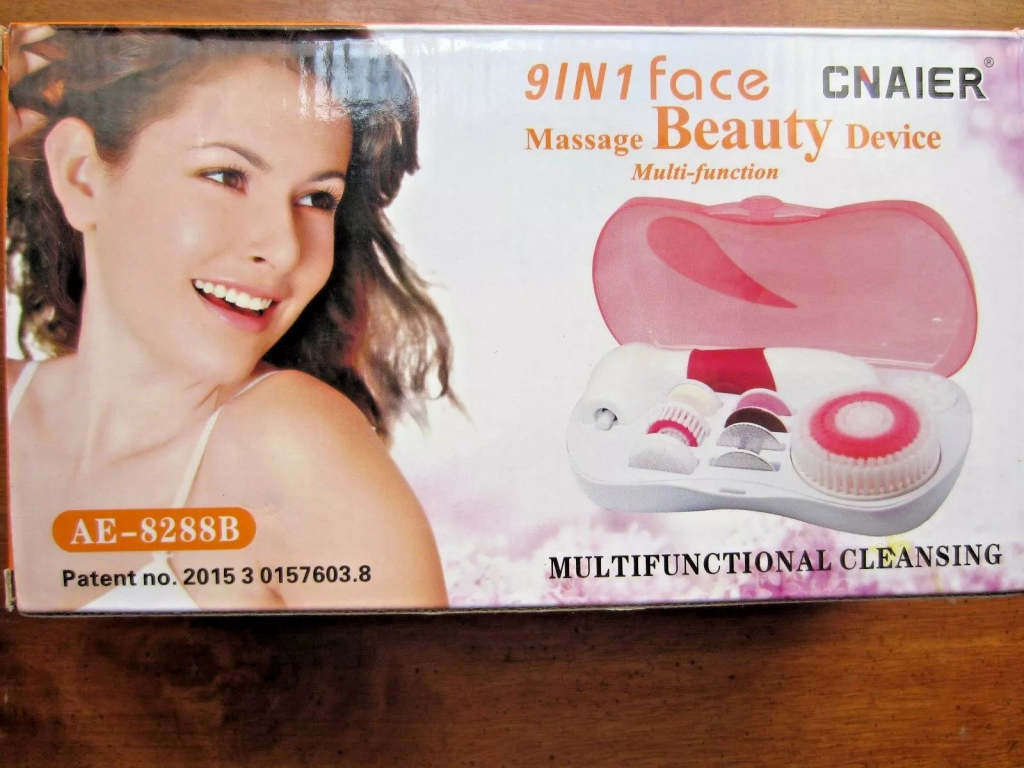 Multifunctional Body Cleansing Brush Set, Waterproof Face And Body 9-In-1