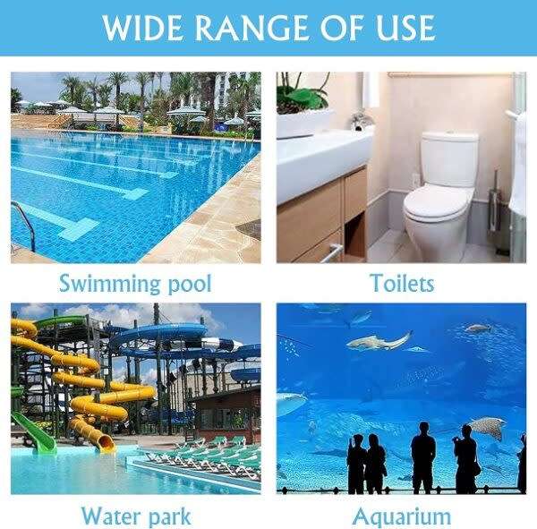 Easy-To-Use Pool Cleaning Tablets That Dissolve Slowly