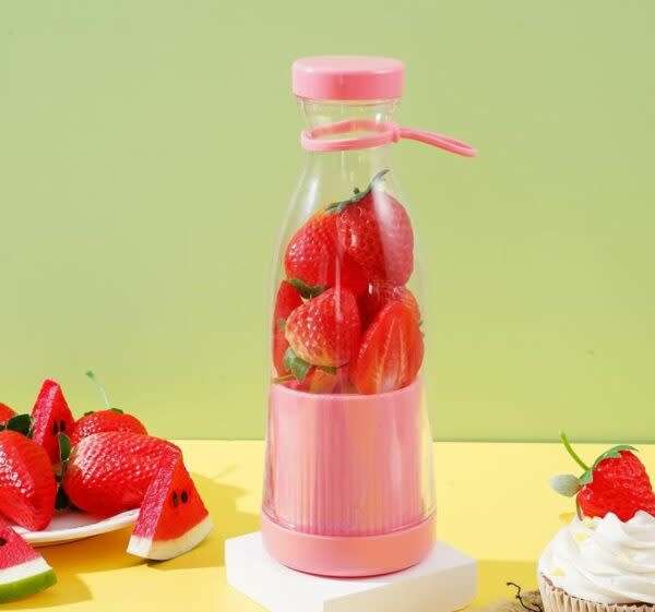Portable Mini Rechargeable Juicer Cup Blender Smoothie Blender 420ml