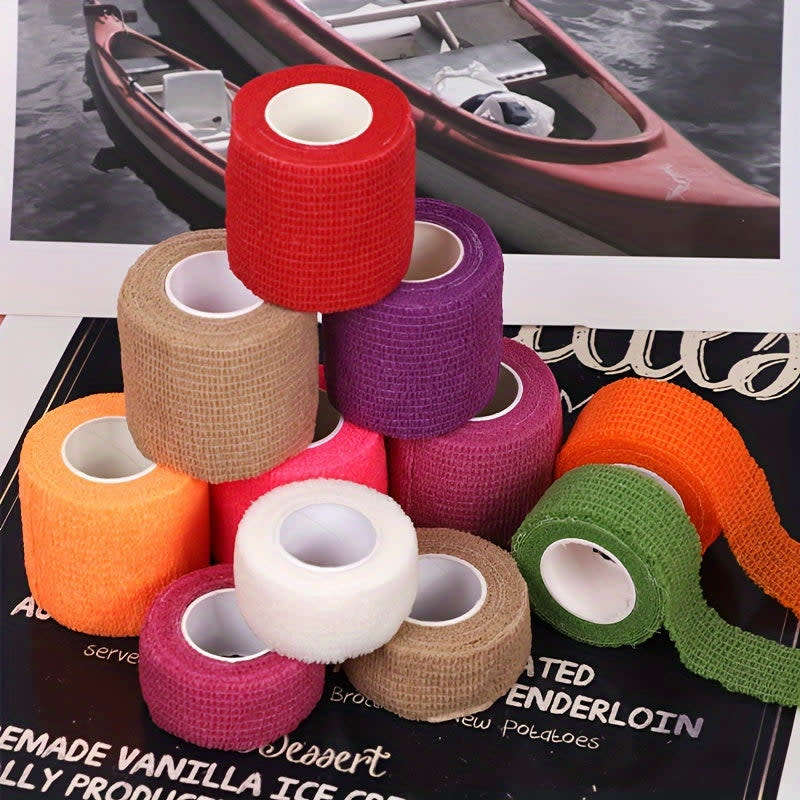 1 x 4.5m/2.5cm Elastic Self-Locking Belt, Elastic Mesh, Solid Color, Suitable For Sportswear, (Rando