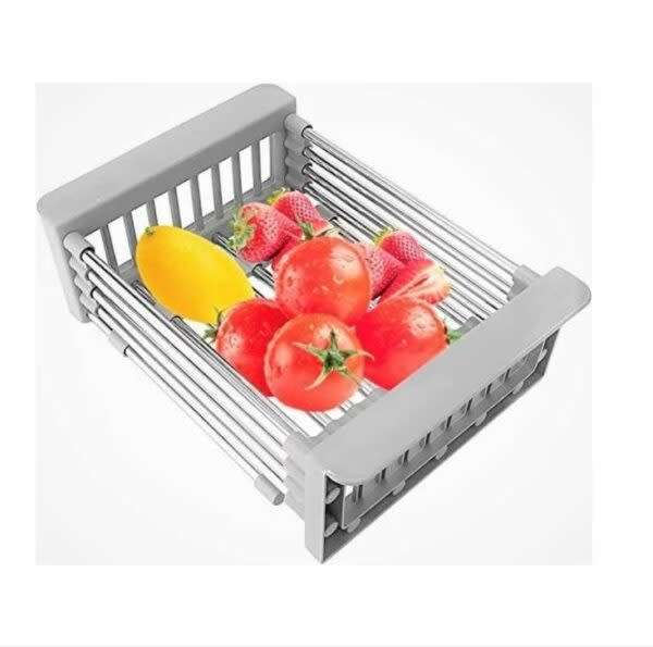 Portable Multifunctional Drain Rack With Adjustable Arms