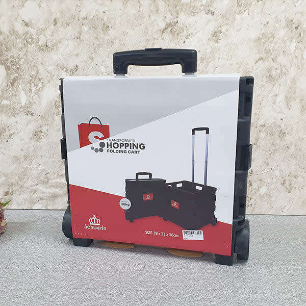 Portable shopping trolley