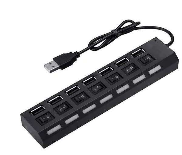 High-Speed Compact 7-Port Usb 2.0 Hub