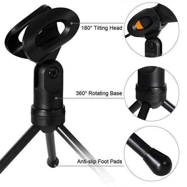 Microphone For Pc Laptop Recording Live Streaming Twitch Voiceover Podcast