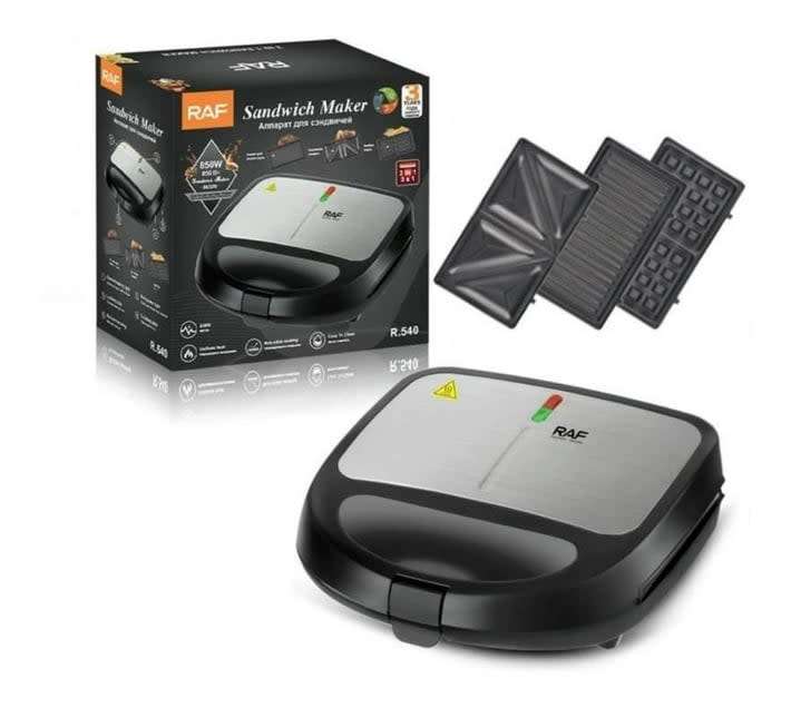 Home Portable Sandwich Maker 3 In 1