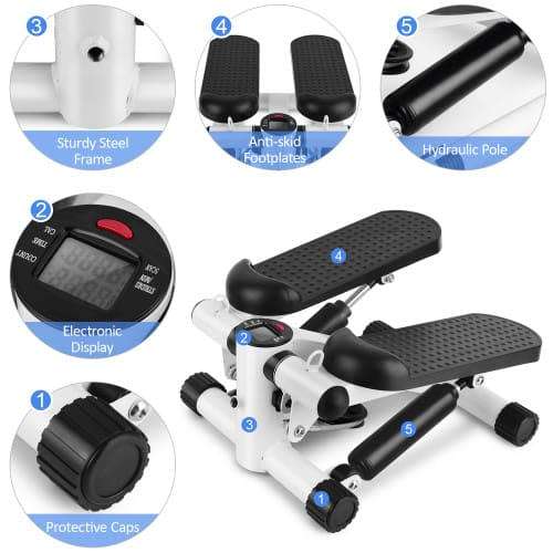 Multifunctional Fitness Waist Twisting Stepper Electronic Display Home Weight Loss Climbing Machine