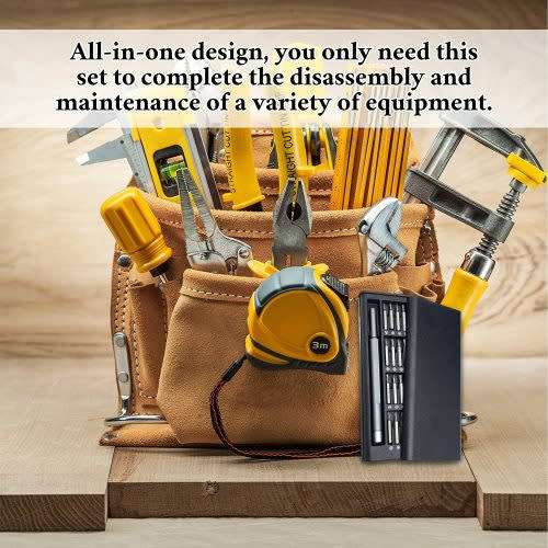 Multifunctional 24 In 1 Magnetic Precision Screwdriver Set Electronic Glasses And Watch Repair Tool