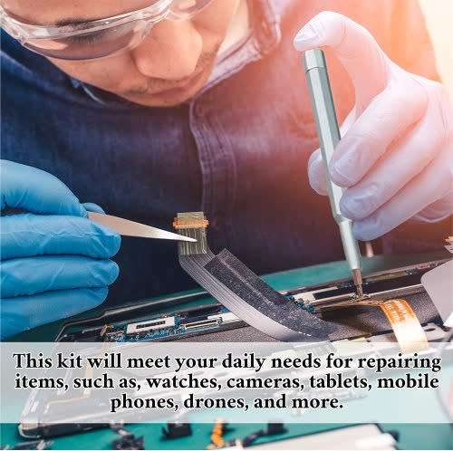 Multifunctional 24 In 1 Magnetic Precision Screwdriver Set Electronic Glasses And Watch Repair Tool