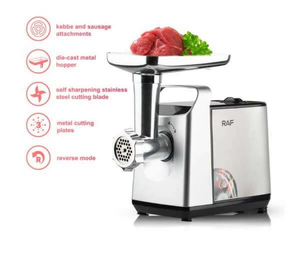 Portable Electric Meat Grinder 1200W