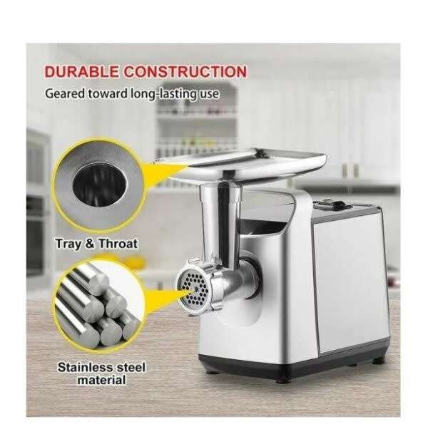 Portable Electric Meat Grinder 1200W
