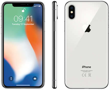 iPhone X 64GB Silver