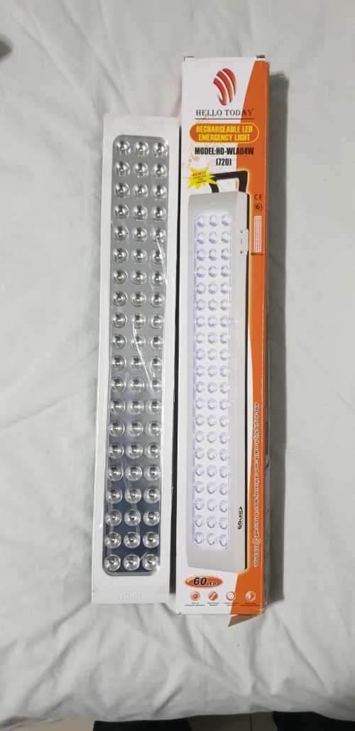 **SUPER BRIGHT RECHARGEABLE LED EMERGENCY LIGHT