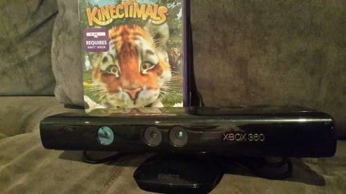 Xbox 360 Kinect Sensor + Game